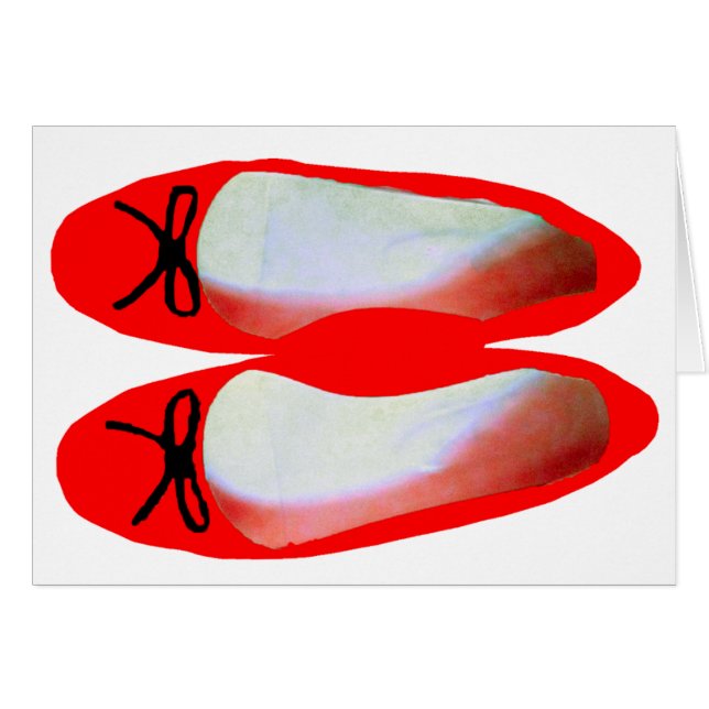 rote Schuhe (Vorderseite (Horizontal))