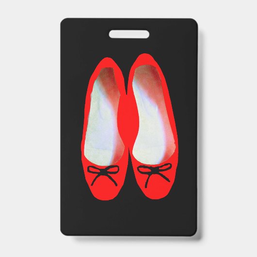 rote Schuhe Ausweis (Vorderseite)