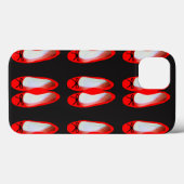 Rote Schuhe Case-Mate iPhone Hülle (Rückseite (Horizontal))
