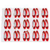 Rote Schuhe Große Geschenktüte (Vorderseite)