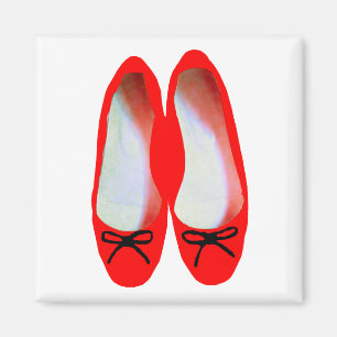 rote Schuhe Magnet
