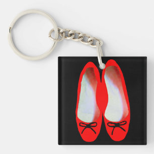 Rote Schuhe Schlüsselanhänger