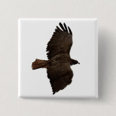 Rote Schwanz Button (Vorderseite)