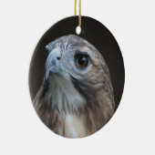 Rote Schwanz-Falkeverzierung Keramik Ornament (Rechts)