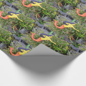 Rote Schwanz Geschenkpapier (Ecke)