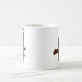 Rote Schwanz Kaffeetasse (Mittel)