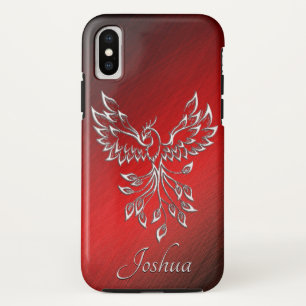 Rote schwarze Asche und Phoenix persönlich Case-Mate iPhone Hülle