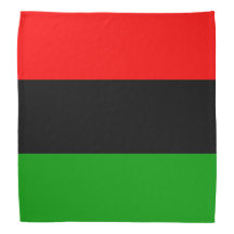 Rote, schwarze, grüne afrikanische Flagge