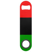 Rote, schwarze, grüne afrikanische Flagge