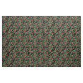 Rote schwarze Rose Blumenkohle Blume Stoff (Yard (91,4 cm))