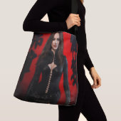 Rote Schwarze Tasche (Von Nahem)