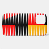 Rote, schwarze und gelbe Bilder Case-Mate iPhone Hülle (Rückseite (Horizontal))