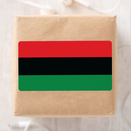 Rote, Schwarze und Grüne Flagge (Insitu)