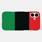 Rote, Schwarze und Grüne Flagge Case-Mate iPhone Hülle (Rückseite (Horizontal))