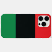 Rote, Schwarze und Grüne Flagge Case-Mate iPhone Hülle (Rückseite (Horizontal))