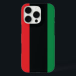 Rote, Schwarze und Grüne Flagge iPhone 16 Pro Hülle<br><div class="desc">Die 3 panafrikanischen Farben auf der Fahne repräsentieren: rot: das Blut, das alle Menschen der schwarzen afrikanischen Herkunft vereint und zur Befreiung vergießt; SCHWARZ: Schwarze Menschen, deren Existenz als Nation, wenn auch nicht als Nation-Staat, durch die Existenz der Fahne bestätigt wird; und GRÜNE: der üppige natürliche Reichtum Afrikas. Vintage Alte...</div>