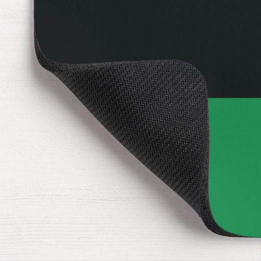 Rote, schwarze und grüne Flagge Mousepad (Ecke)