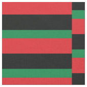 Rote, schwarze und grüne Flagge Stoff (Nahaufnahme)
