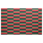 Rote, schwarze und grüne Flagge Stoff (Fat Quarter (45,7 x 55,9 cm))
