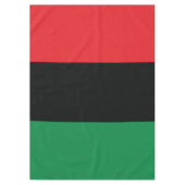Rote, Schwarze und Grüne Flagge Tischdecke (Vorderseite)
