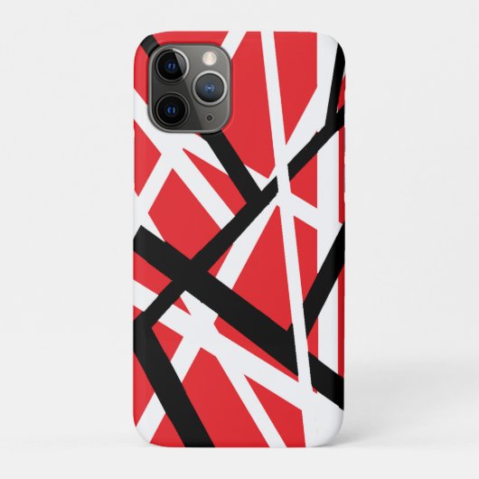 rote, schwarze und weiße Grafik Case-Mate iPhone Hülle (Rückseite)