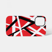 rote, schwarze und weiße Grafik iPhone Hülle (Rückseite (Horizontal))