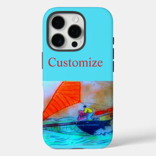 Rote Segel Schoner Fall Case-Mate iPhone Hülle (Rückseite)