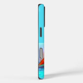 Rote Segel Schoner Fall Case-Mate iPhone Hülle (Rückseite / Rechts)