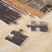 Rote Segelboote Landschaft Ölgemälde Kunst drucken Puzzle (Seite)