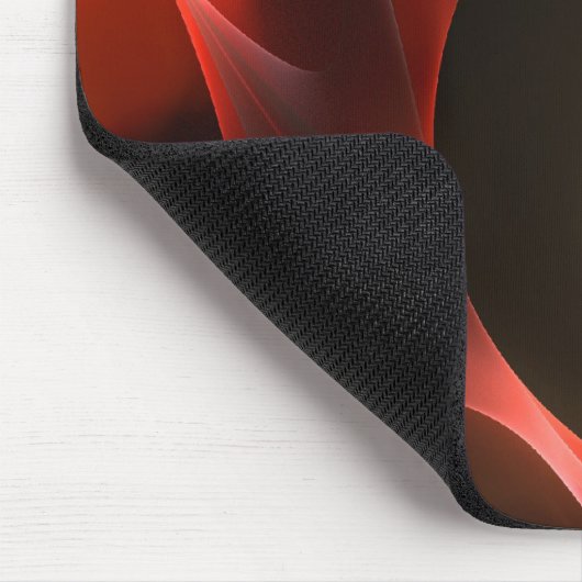 Rote Seide - Mousepad (Ecke)