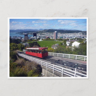 Rote Seilbahn Postkarte