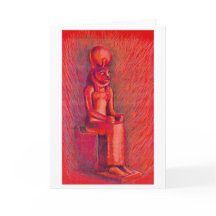 Rote Sekhmet Karte