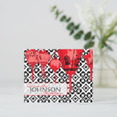 rote Signalleuchten Richtung 2 Begleitkarte (Stehend Vorderseite)