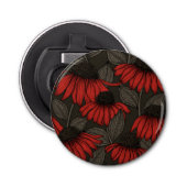 Rote Sitzmöbel in Braun Flaschenöffner (Vorderseite)