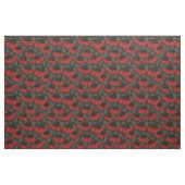 Rote Sitzmöbel in Braun Stoff (Yard (91,4 cm))