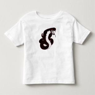 Rote Skala-Kobra Kleinkind T-shirt