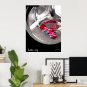 Rote Socke Poster (Heimbüro)