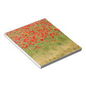 rote Sommerblume Notizblock (angewinkelt)