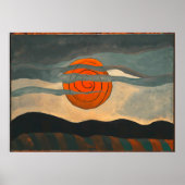Rote Sonne | Arthur Dove | Poster (Vorne)