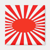 rote Sonne Magnet (Vorne)