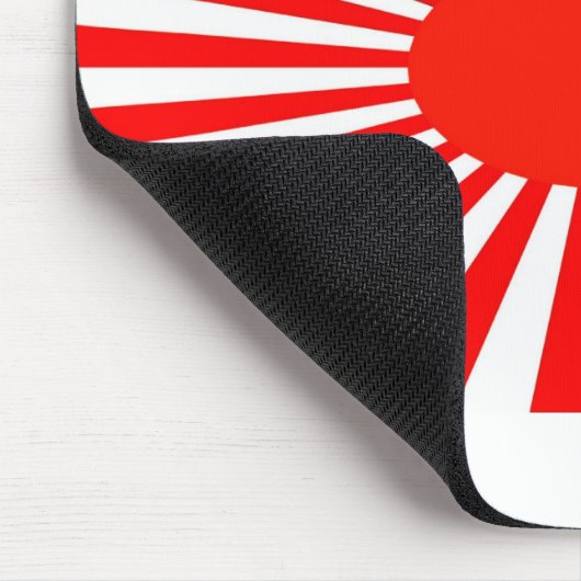 rote Sonne Mousepad (Ecke)