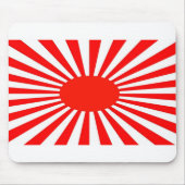 rote Sonne Mousepad (Vorne)