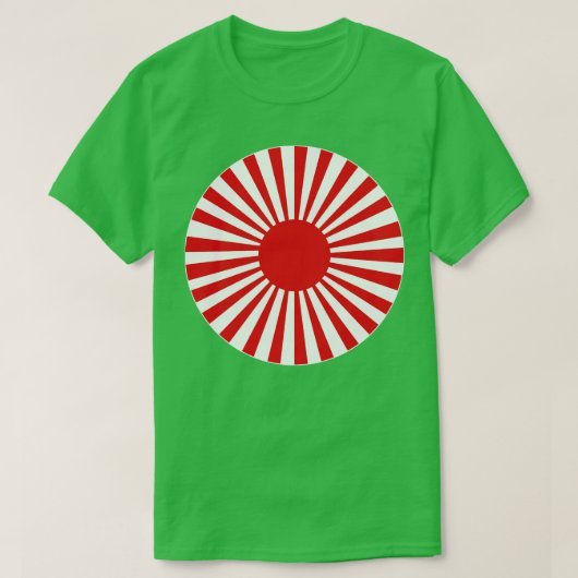 Rote Sonnenstrahlen 2 T-Shirt (Design vorne)