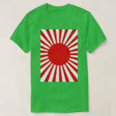 Rote Sonnenstrahlen T-Shirt (Design vorne)