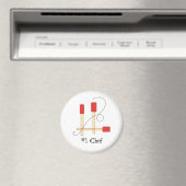 Rote Spateln Magnet (In Situ (Geschirrspüler))