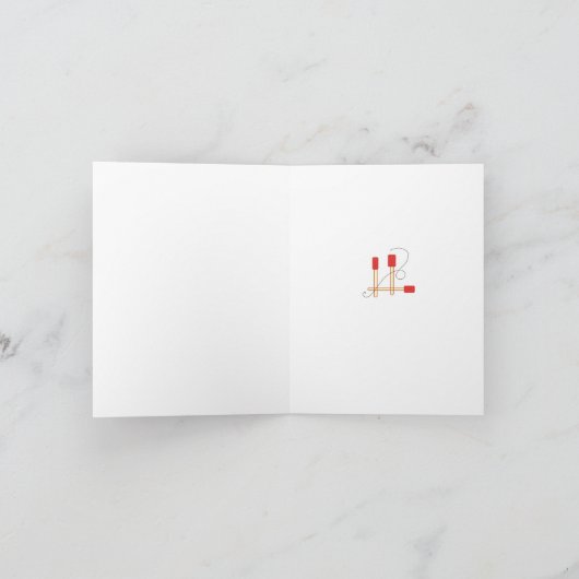 Rote Spatulas Dankeskarte (Innenseite)