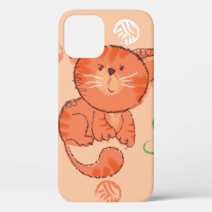 Rote Spielzeugkatze, nahtlos Case-Mate iPhone Hülle