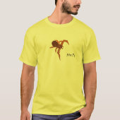 Rote Spinne, beißen mich T-Shirt (Vorderseite)