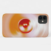 Rote Spinnmusik-Lautsprecher Case-Mate iPhone Hülle (Rückseite (Horizontal))