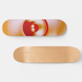 Rote Spinnmusik-Lautsprecher Skateboard (Horizontal)